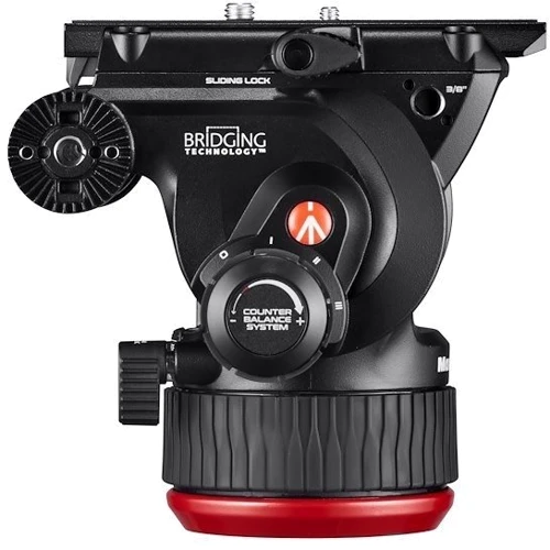 Manfrotto 504X Fluid Video Head & MVTTWINGA Aluminum Tripod with Ground Spreader: Максимальная высота 175 см