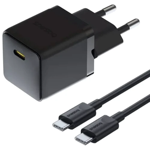 Зарядное устройство Baseus USB-C Wall Charger Palm 1C 20W with USB-C Cable Black (P10111602113-01)
