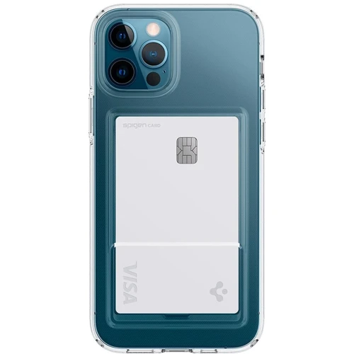 Чохол для iPhone Spigen Crystal Slot Crystal Clear (ACS02576) ffor iPhone 12 / iPhone 12 Pro фото 5