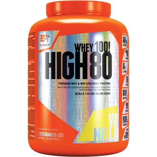 Протеин Extrifit High Whey 80 2270 g /75 servings/ Vanilla