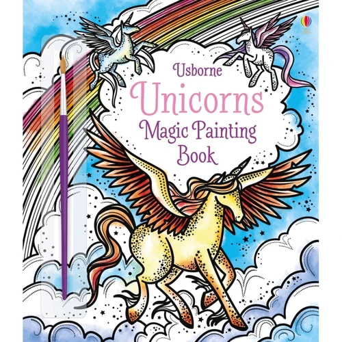 Unicorns Magic Painting Book / Раскраска Волшебные единороги