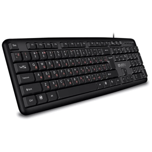 Клавиатура Sven KB-S230 Black: Подключение проводное