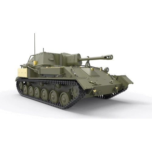 Збірна модель MiniArt Самохідно-артилерійська установка СУ-76М з екіпажем 1:35 (MA35262) фото 8