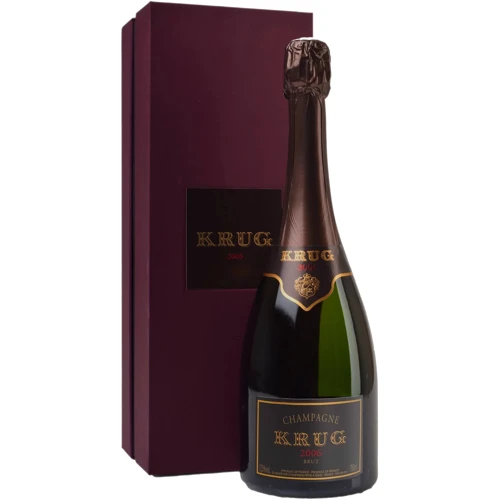 Шампанское Krug Vintage 2006, белое брют сухое, 12.5% 0.75л, в подарочной упаковке (BDA1SH-SKG075-018)