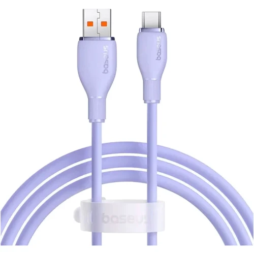 Кабель Baseus USB Cable to USB-C Pudding Series Fast Charging 100W 1.2m Purple (P10355703511-00)