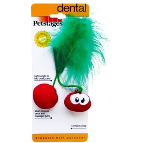 Іграшка для котів Petstages Дентал Вишня червона (pt67833): Виробник Petstages