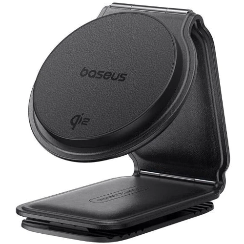 Держатель Baseus Car Holder Magnetic C02 Mega Wireless Charging 15W Black (C40169003111-00) for Apple iPhone 16 I 15 I 14 I 13 I 12 series: Производитель Baseus