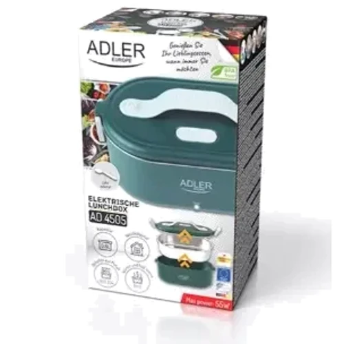 Ланч-бокс с подогревом ADLER AD 4505 green фото 10