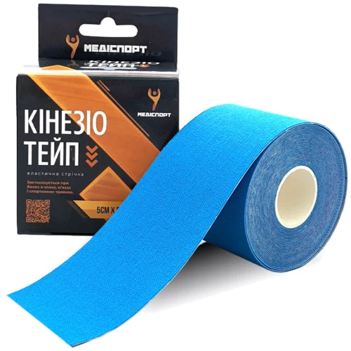 Кинезио тейп Medisport 5 см х 5 м цвет в ассортименте (MK5*) фото 11