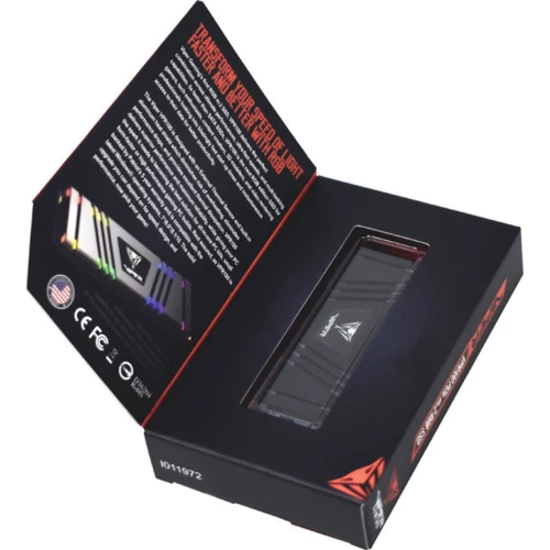 PATRIOT Viper VPR100 256 GB RGB (VPR100-256GM28H): Форм-фактор M.2