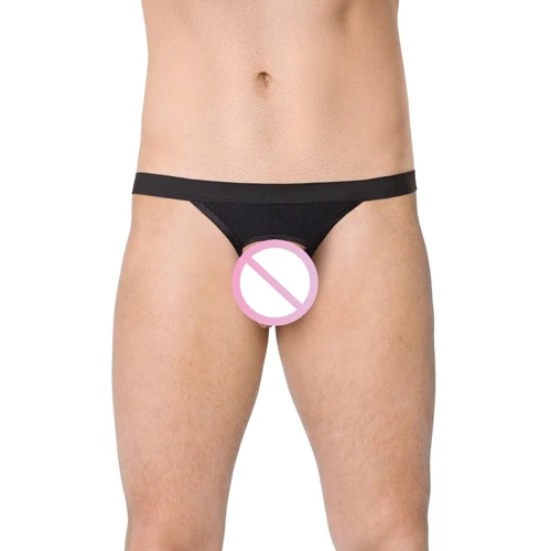 Мужские трусы SoftLine Mens Thong 4532, S-L (black)
