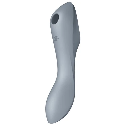 Вакуумний стимулятор із вібрацією Satisfyer Curvy Trinity 3 BlueGrey: Для кого Для жінок