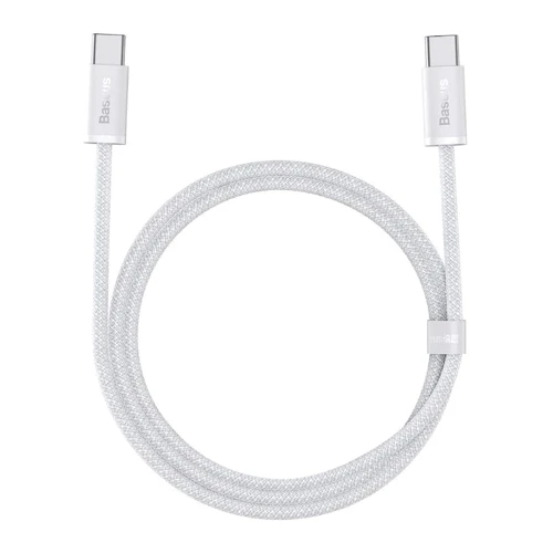 Кабель Baseus Cable USB-C to USB-C Dynamic Series 100W 1m White (CALD000202)