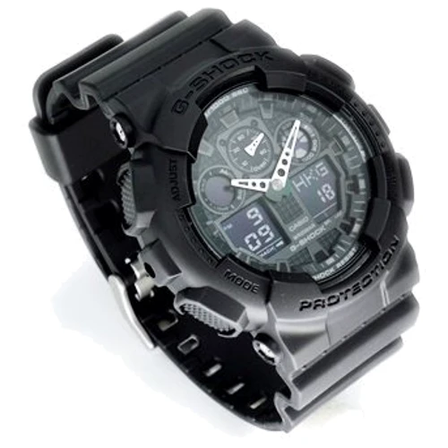 Наручний годинник Casio G-SHOCK GA-100-1A1ER: Водонепроникність 20 ATM