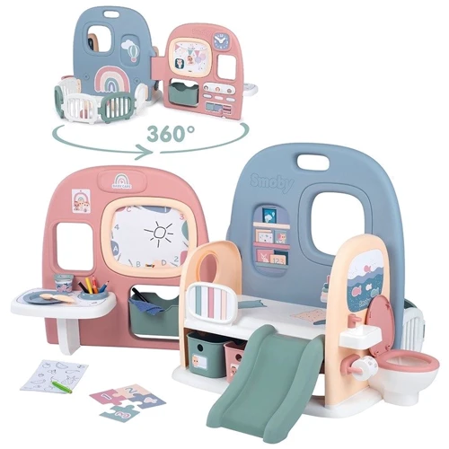 Дитячий ігровий центр 5 в 1 Smoby Toys (240307): Розмір, см 108х78х51