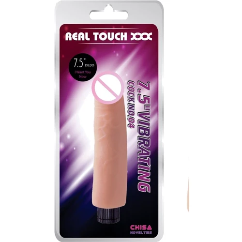 Вибратор Real Touch XXX 7.5" Vibrating Cock No.04