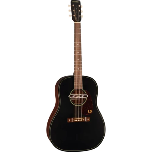 Гітара електроакустична GRETSCH DELTOLUXE DREADNOUGHT BLACK: Тип кріплення грифа Болтовой