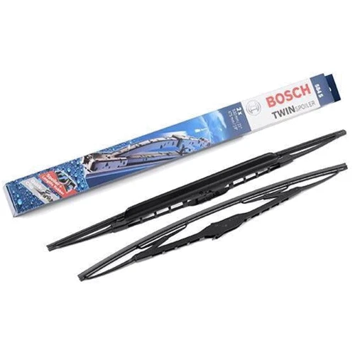 Каркасные дворники со спойлером Bosch Twin Spoiler A584 (3397001584) 530/475: Конструкция каркасная