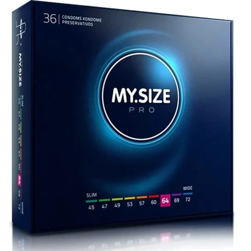 Презервативы My.Size Pro 64, 36 шт.: Тип Увеличенного размера