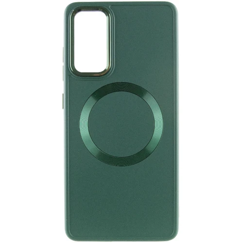 Чехол для телефонов TPU Case Bonbon Metal Style with MagSafe Pine Green for Samsung A356 Galaxy A35: Совместимость Samsung A356 Galaxy A35