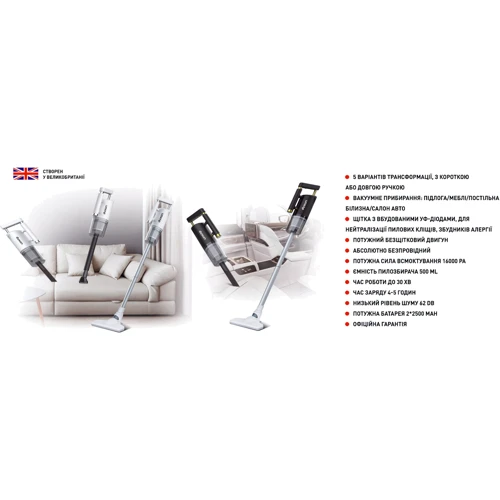 Пылесос DYXON MEGAVAC 1600 White фото 7