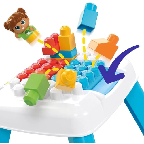 Конструктор Mega Bloks Развивающий столик 25 деталей (HHM99)