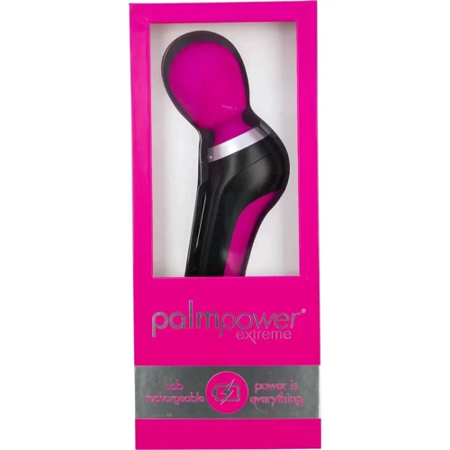Мощный вибромассажер PalmPower EXTREME - Pink водонепроницаемый, с плавной регулировкой
