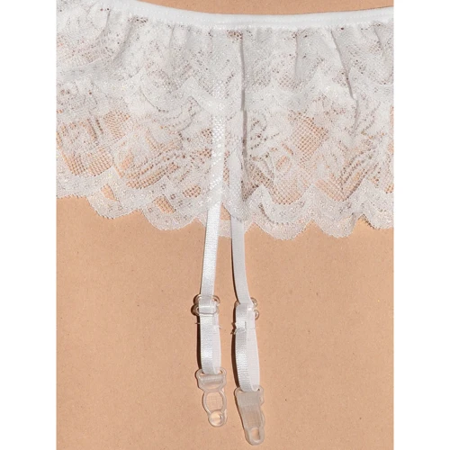 Пояс для чулок NDS 0071-1 White ХS/S (11943)