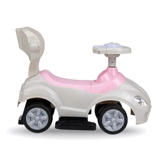 Машинка-каталка Qkids Lolo 2в1 pink (QKIDS00006)