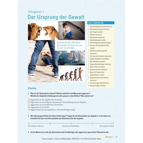 Campus Deutsch: Hören und Mitschreiben mit Audio-CD: Жанр Учебники и пособия