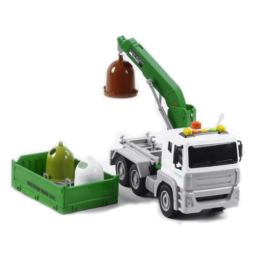 Эвакуатор Metr+ инерционный 35 см Зеленый (WY822A)