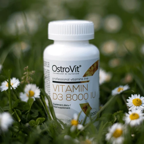 OstroVit Vitamin D3 8000 IU Вітамін D3 200 таблеток: Форма випуску таблетки
