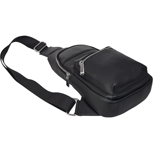 Чоловіча сумка-слінг Buffalo Bags чорна (SHIM9011A-black): Країна виробник Китай