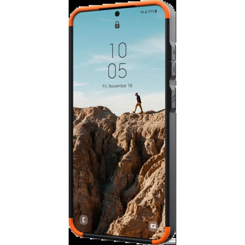 Аксессуар для смартфона Urban Armor Gear UAG Civilian Olive Drab (214438117272) for Samsung S926 Galaxy S24 Plus: Цвет зеленый