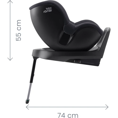 Автокресло Britax Römer Dualfix M Plus Night Blue (2000039725): Цвет синий