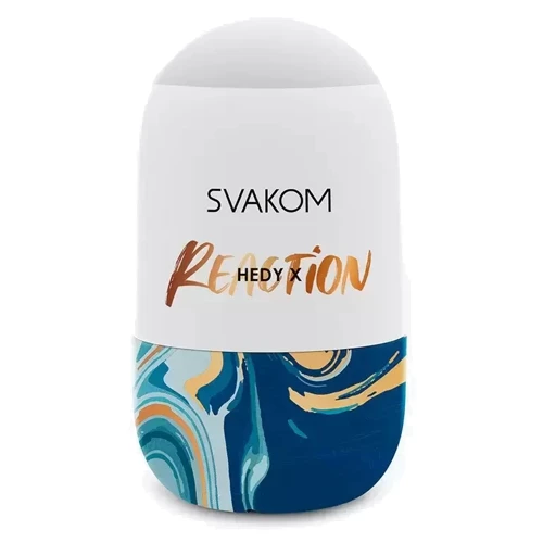 Мастурбатор-яйцо Svakom Hedy X Masturbator Reaction (белый)