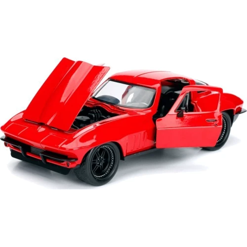 Машина металлическая Jada Форсаж Chevrolet Corvette 1966 Красная 1:24 (253203010): Вид Гоночные автомобили