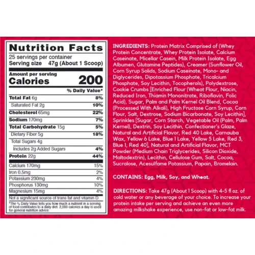 Протеин BSN Syntha-6 Cold Stone 1170 g / 25 servings / Birthday Cake Remix: Вид Многокомпонентные