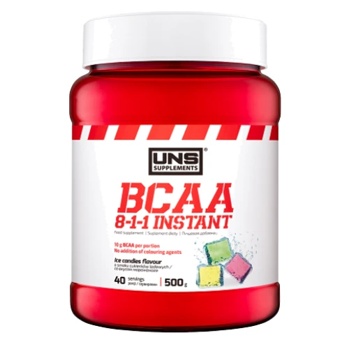 Аминокислота для спорта UNS BCAA 8-1-1 Instant 500g/ 40 servings/ Apple