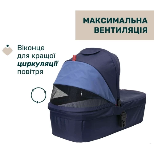 Універсальна коляска Chicco Seety 2 в 1 синій (8709779.01): Кількість блоків 2