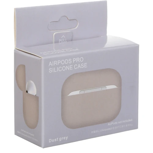 Чехол ArmorStandart Ultrathin Silicone Case Dust Grey (ARM55960) for Apple AirPods Pro фото 2