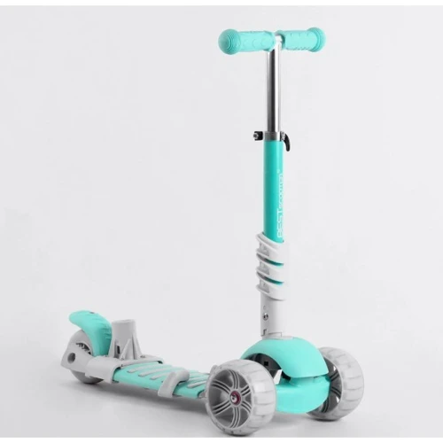 Самокат Best Scooter бирюзовый (B-2011): Максимальная допустимая нагрузка, кг 60