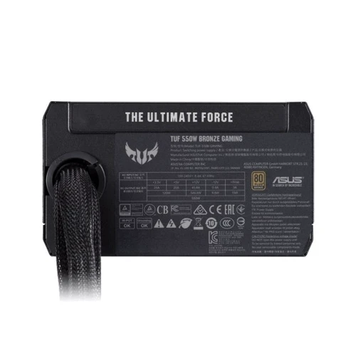 Блок питания Asus TUF-GAMING-550B (90YE00D2-B0WA00): Модульные (съемные) кабеля Нет