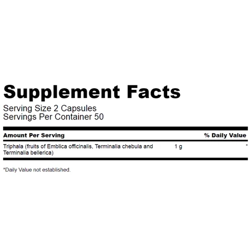 Swanson Triphala, 500 mg, 100 Capsules (SWA-11039)