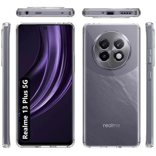Чехол для телефонов BeCover TPU Case Transparancy for Realme 13 Plus 5G (712766): Тип накладка на заднюю часть