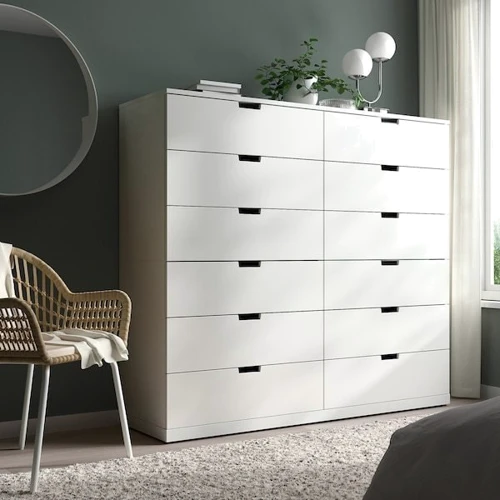 Комод ІКЕА Nordli 160х145 см (792.394.90) фото 1