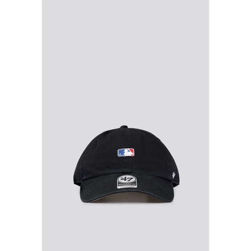 Бейсболка 47 Brand Man Logo Base Runner черная (MLB-BSRNR01GWS-BK)