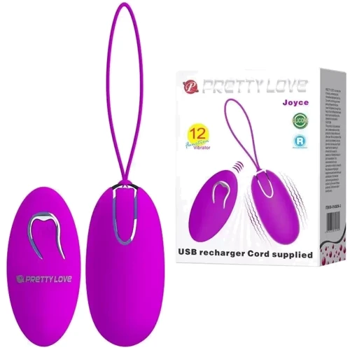 Перезаряджати віброяйце з пультом дистанційного керування Pretty Love - Joyce, BI-014362W-10