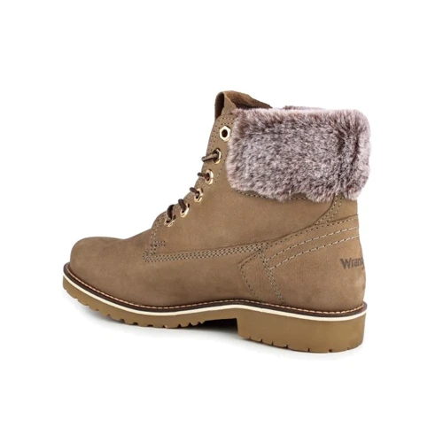 Черевики Wrangler Alaska FUR-S WL12520R-029 39 коричневий натуральний нубук зима фото 2