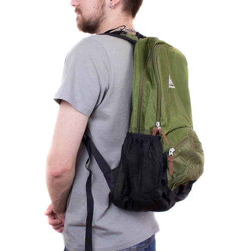 Мужской рюкзак Onepolar зеленый (W1803-green): Фактура Тканая